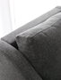 Atelier Del Sofa Nordi Sofá de 3 Plazas con Patas de Metal - Gris